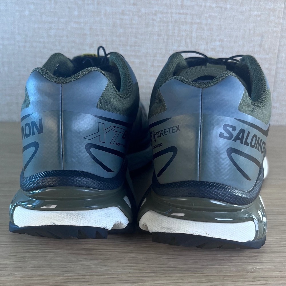 Salomon XT-6 GTX Gore-Tex Men's 8.5 Olive Trail Running Shoes - Picture 4 of 13